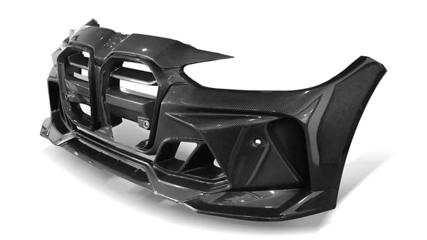 Vorsteiner GTS-V BMW G8X M3 | M4 One-Piece Carbon Fiber Aero Front Bumper V-Style™️