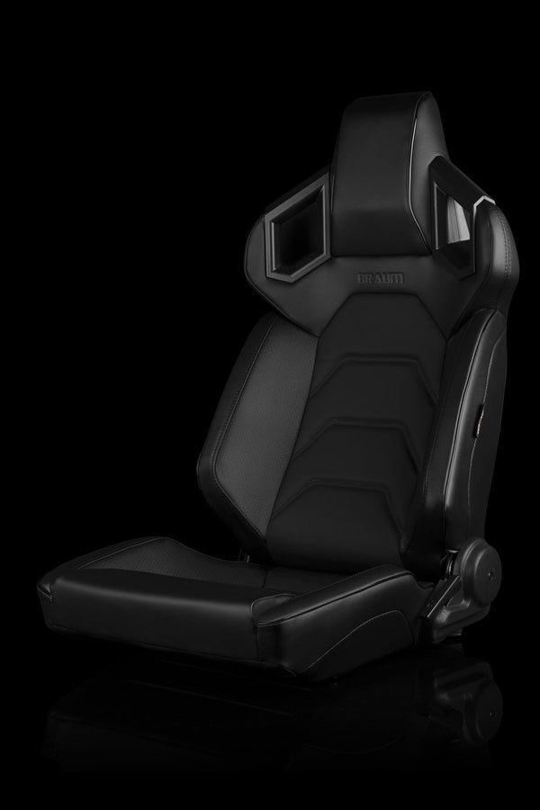 Universal BRAUM ALPHA-X SERIES RACING SEATS (BLACK STITCHING | LOW BASE VERSION) – PAIR