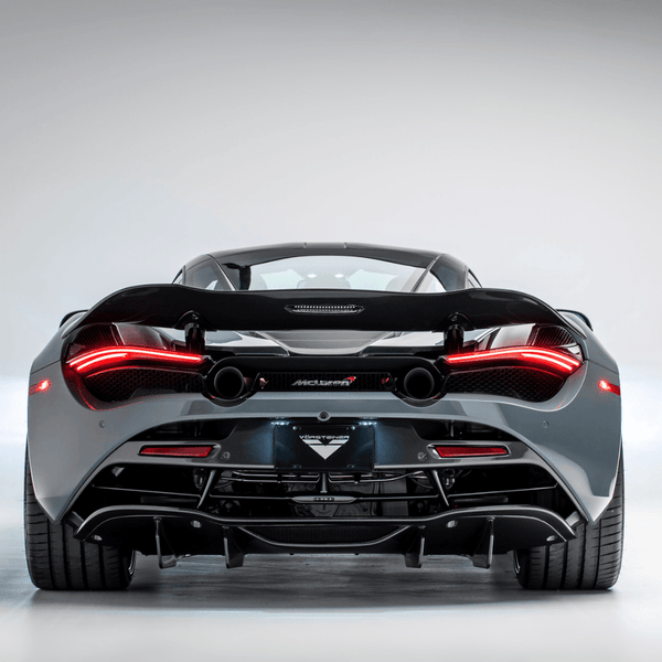 McLaren 720S Silverstone Edition Aero Rear Diffuser Carbon Fiber PP 2x2 Glossy