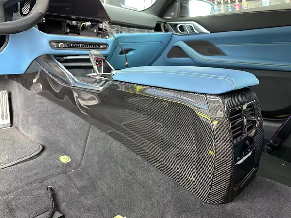 G8X M3/M4 Dry Carbon Fiber Center Console Side Trim
