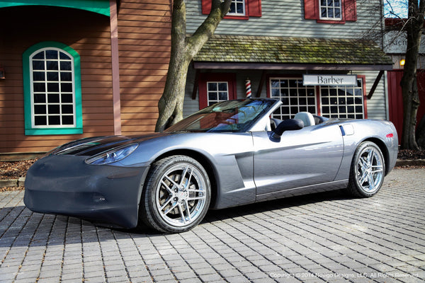 NoviStretch C6 Corvette Base Model Coupe and Convertible Front Bumper Mask