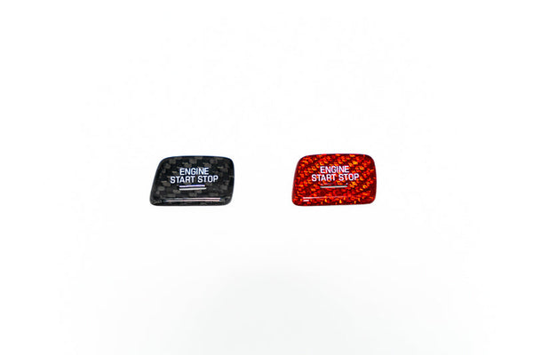 Paragon Performance C7 Corvette Engine Start / Stop Button Overlay - Carbon Fiber