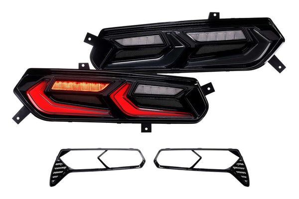 C7 Corvette C8 Style XB LED Morimoto Tail Lights