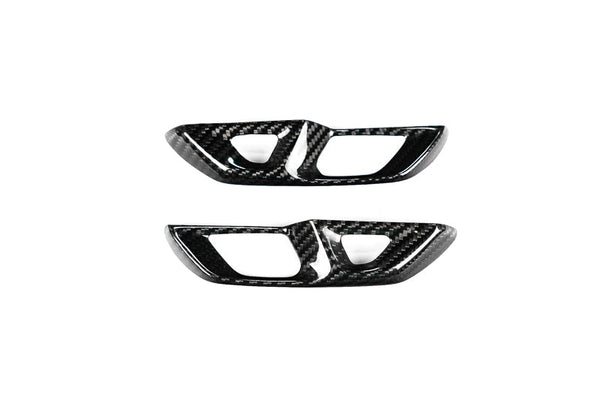 CCS C8 Corvette Carbon Fiber Lock Trim Overlay