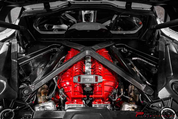 CCS C8 Corvette Carbon Fiber X Brace