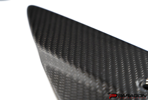 Paragon Performance C8 Corvette Carbon Fiber High Wing End Plates