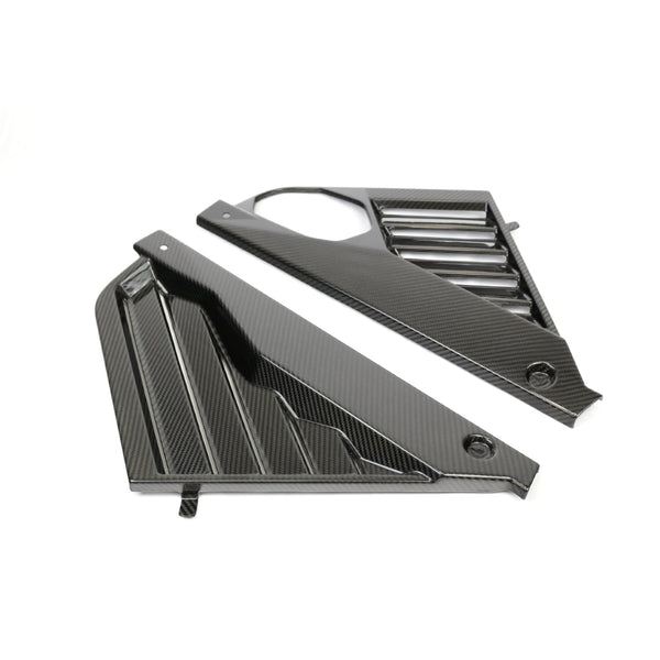 Chevrolet Corvette C8 Carbon Fiber Engine Plenum Cover, Appearance Panels, and Package