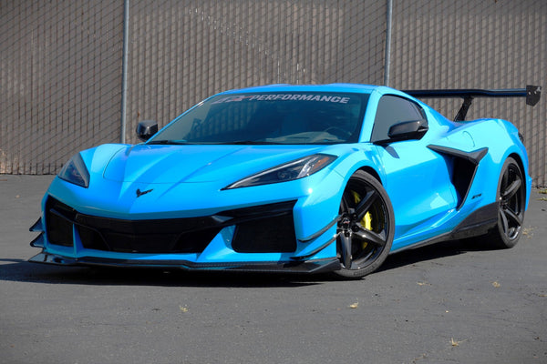 GTC-500 Carbon Fiber Adjustable Wing-Chevrolet Corvette C8 Z06