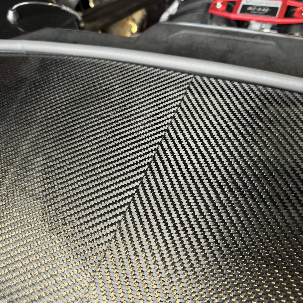 C8RallyDriver Corvette Carbon Fiber Trunk Cover