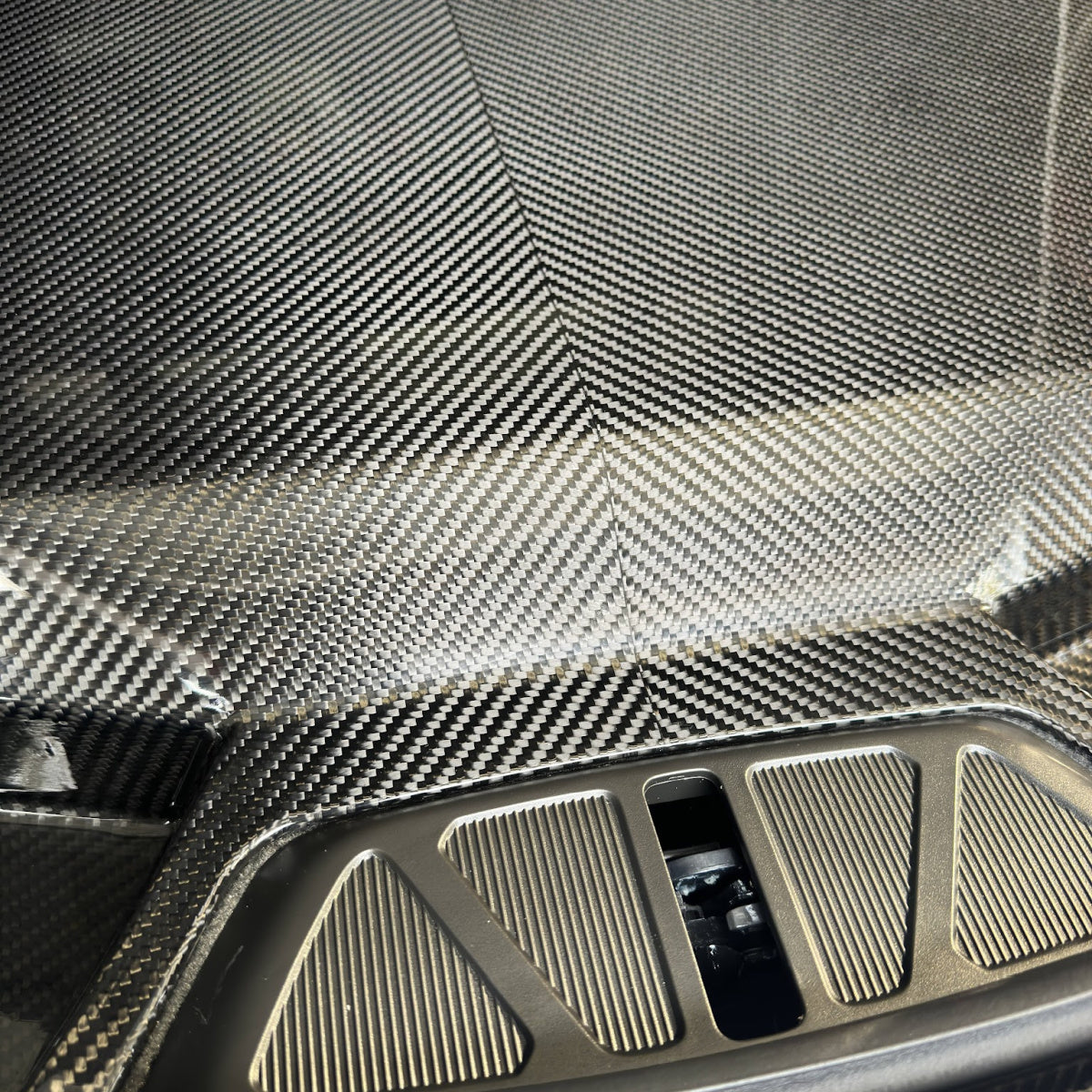 C8RallyDriver Corvette Carbon Fiber Trunk Cover