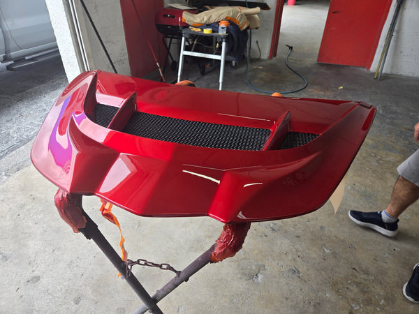 C8 Corvette ZR1 Double Sided Carbon Fiber Hood