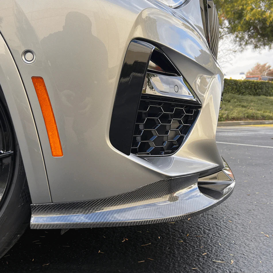 Gloss Carbon Fiber Front Splitter | BMW X3M/X4M