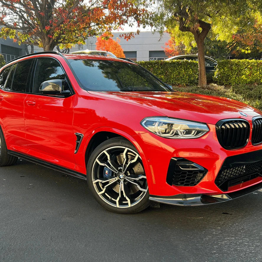 Gloss Carbon Fiber Front Splitter | BMW X3M/X4M