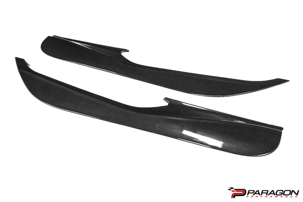 C8 Corvette Carbon Fiber Door Kick Panel Overlay