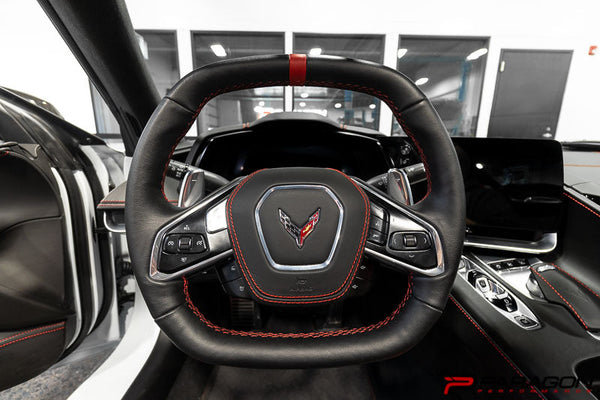 CCS C8 Corvette Carbon Fiber Paddle Shifter Extenders