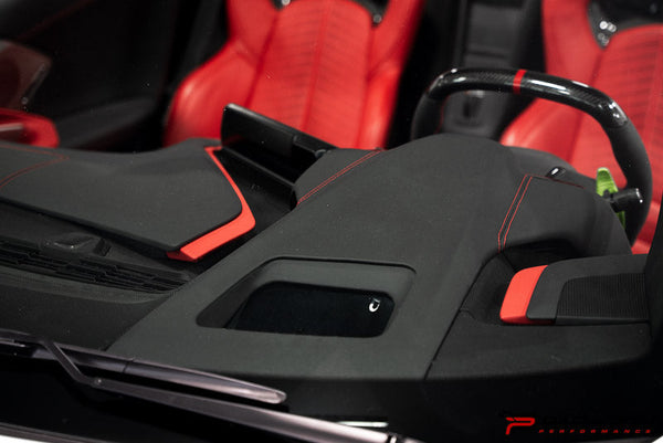 CCS Carbon Fiber Dashboard Instrument HUD Covers - Sides