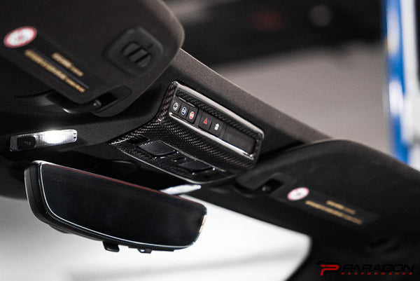 CCS C8 Corvette Carbon Fiber Reading Lamp Overlay