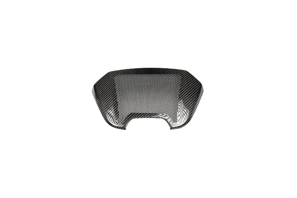 C8 Corvette Carbon Fiber Waterfall Speaker Overlay - Black or Red