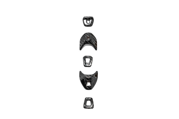 CCS C8 Corvette Carbon Fiber Transmission Control Button Covers