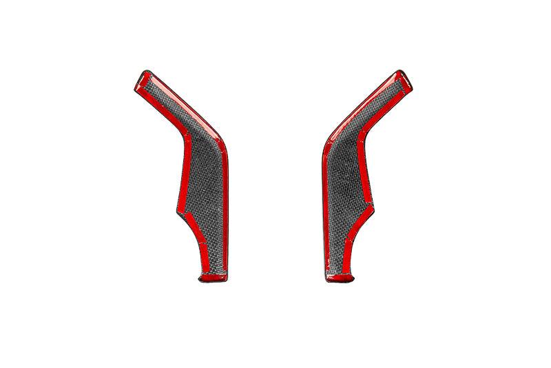 C8 Corvette Carbon Fiber Dashboard Speaker Trim - Right and Left