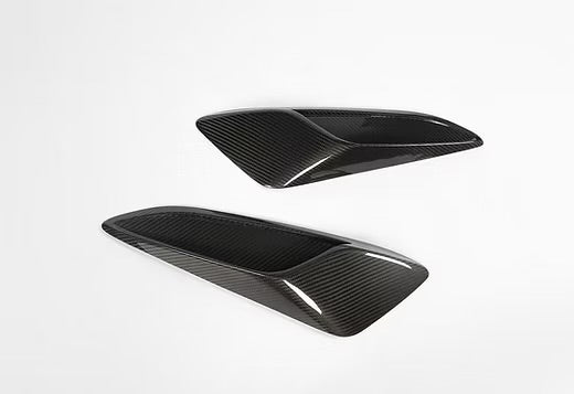 AGM C8 Corvette Carbon Fiber ZR1 Rear Hatch Scoops (ALL Models)