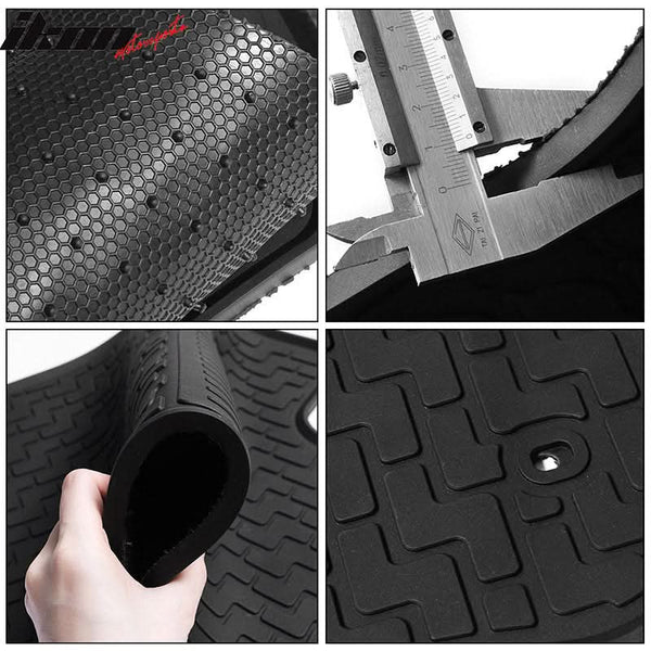 Car Floor Mat for 2012-2017 Toyota Camry Heavy Duty Black 5PC Latex