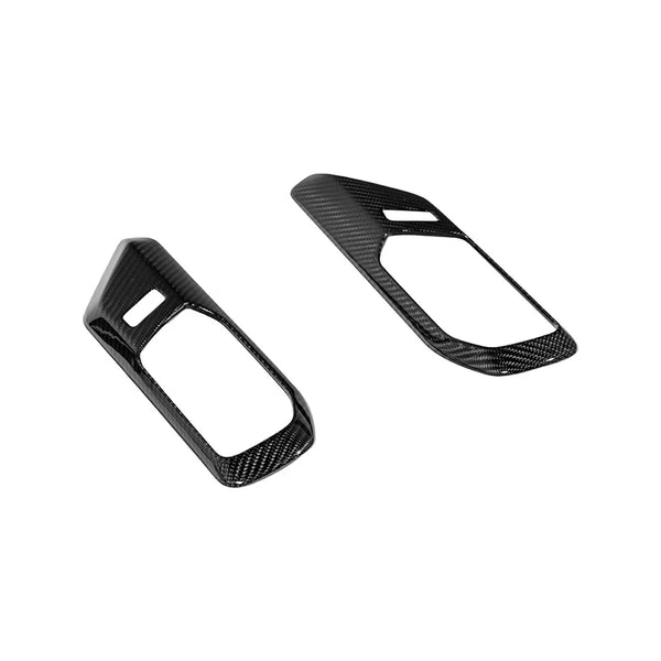 2021-Up Ford Bronco Front Door Handle Trim Cover Carbon Fiber