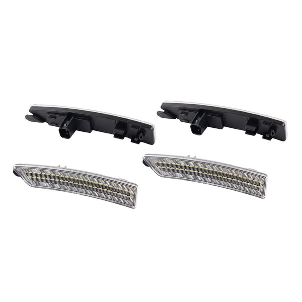 2024-2026 Ford Mustang S650 Clear White LED Side Markers