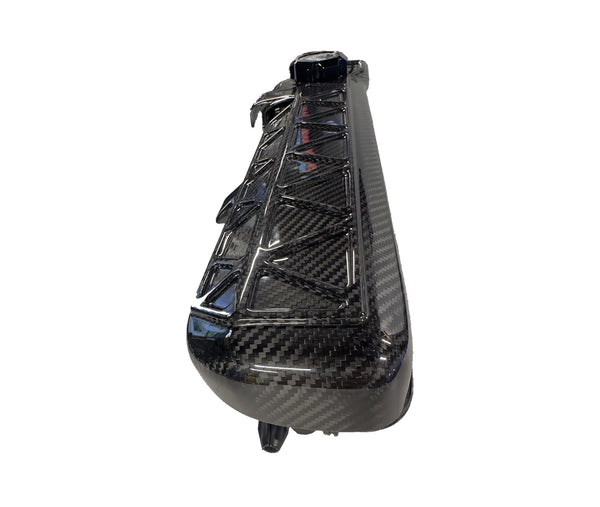 C8 Corvette HTC Coolant Tank Cover - Carbon Fiber pre-order September 2026