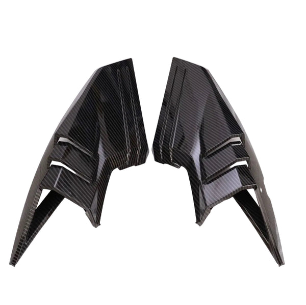 Painted Carbon Fiber Rear Intake Port Trim For Corvette C8 Z51 Z06 E-Ray Coupe 2020-2026
