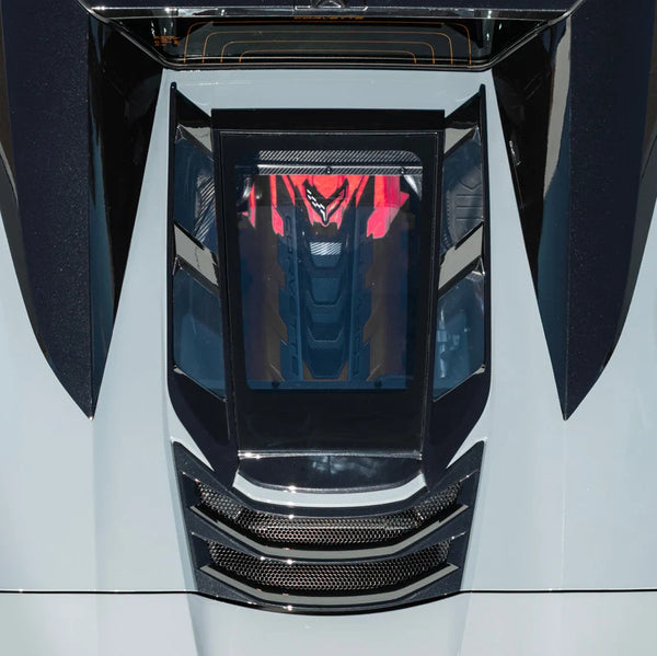 2020-Up Corvette C8 Convertible Rear Hatch Upper HTC Tonneau Window Inserts