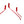 CCS C8 Corvette Carbon Fiber 3PC Upper Dashboard Trim - RED