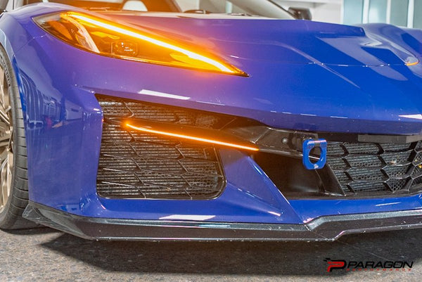Paragon C8 Eray, Z06 & ZR1 Corvette LED Grille Bezel Light Bars