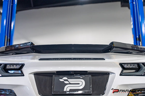 Paragon Performance C8 Eray / Z06 Wicker Bill Center - Carbon Flash