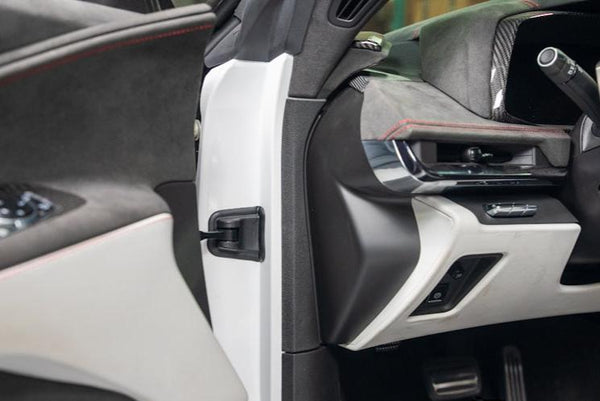 C8 Corvette Carbon Fiber Dashboard Door Sill Overlay