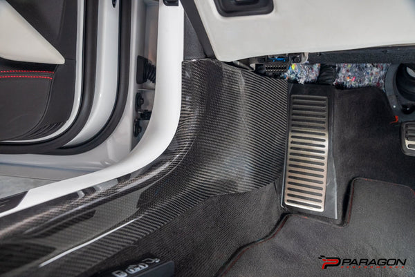 CCS C8 Corvette Carbon Fiber Inner Door Sill Panel