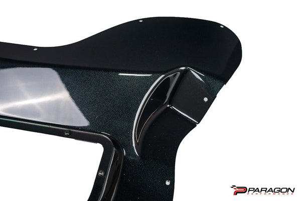 Paragon Performance C8 Corvette Carbon Flash Clear Engine Cover - Convertible