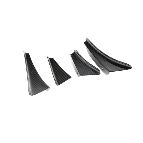 Honda FL5 Civic Type R Carbon Fiber Front Bumper Canards 2023 - Current