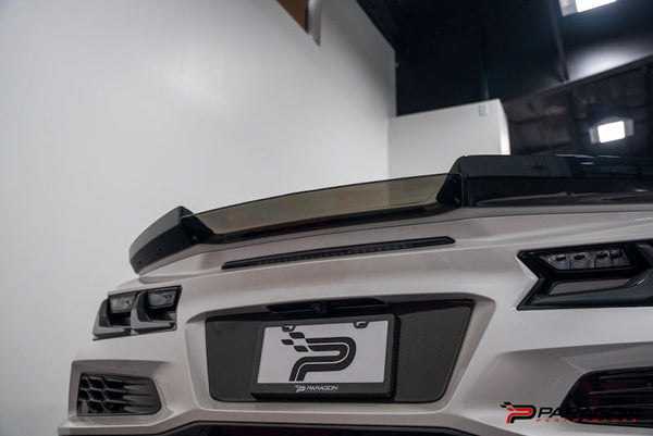 Paragon Performance C8 Eray / Z06 Wicker Bill Center - Smoked Plastic
