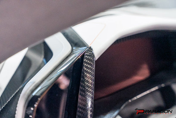 CCS 26+ C8 Corvette Carbon Fiber Gauge Cluster Trim Overlay