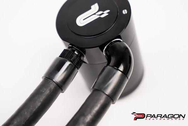 Paragon Performance C8 Corvette Oil Catch Can - Coupe with PTR manifold only