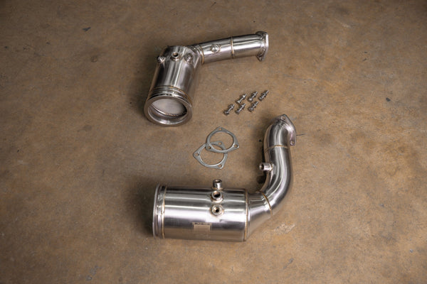 Bentley Bentayga V8 400 Cell Catted Downpipes