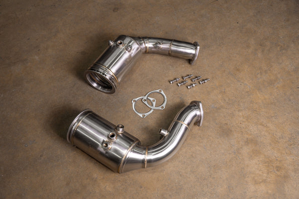 Bentley Bentayga V8 400 Cell Catted Downpipes