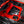 Paragon Performance C8 Corvette Red Carbon Fiber Clear Engine Cover - Convertible