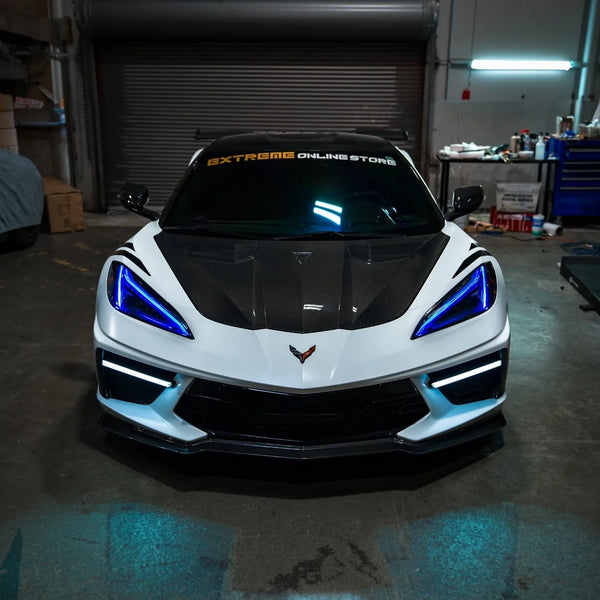 Corvette C8 GT Style Amber LED DRL Module Set