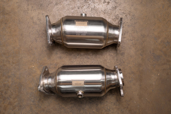 Chevy Corvette C8 / C8 Z06 400 Cell Catted Downpipes