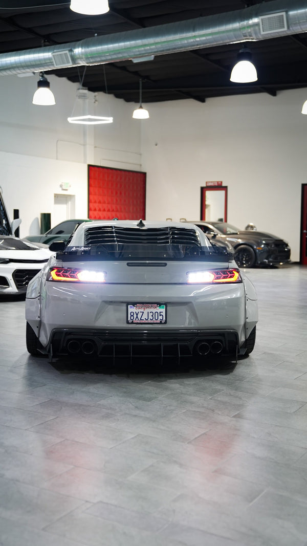 2016-2018 Chevy Camaro Smoke Stryker LED Taillights Sequential Turn Signals