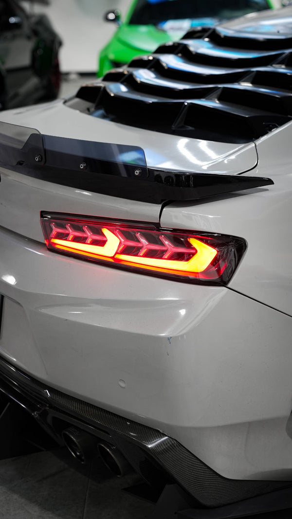 2016-2018 Chevy Camaro Smoke Stryker LED Taillights Sequential Turn Signals