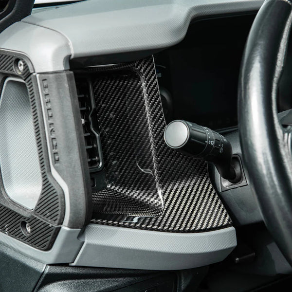 2021-Up Ford Bronco Driver Side AC Outlet Vent Cover Carbon Fiber
