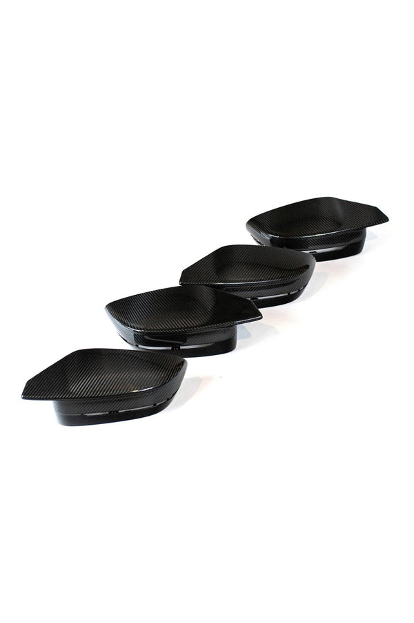 G8X Dry Carbon Fiber Mirror Caps